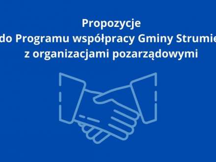 Propozycje do Programu współpracy Gminy Strumień z organizacjami pozarządowymi